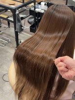 サンド クリア 横浜本店(sand clear)&nbsp;艶と潤いが続くプレミアム縮毛矯正