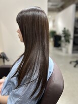 アトレ 福岡大名店(attrait)&nbsp;乾かすだけでまとまる 美髪ロングストレート