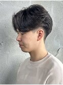 MEN’S HAIR/ニュアンスパーマ/刈り上げセンターパート/群馬高崎