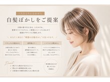 一人ひとりに合わせた白髪ぼかしをご提案