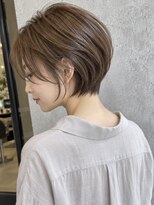 プールバイスタイル 藤沢(POOL by STYLE)&nbsp;横顔がすっきり見える耳かけショート/40代/藤沢