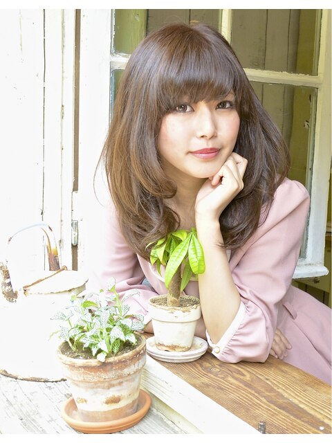 This collection SEMILONG☆大人可愛い、内巻きスタイル☆