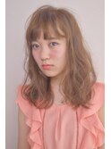 【IMAGINE】ナチュラルなカールが可愛いセミロングスタイル