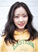 重軽ゆるふわミディアムヘア　テラバイアフロート松子　二子玉川
