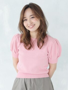 プレイアンドコー 日立店(pLAy&co) ふんわりバングの柔髪ロング
