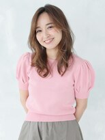 プレイアンドコー 日立店(pLAy&co) ふんわりバングの柔髪ロング