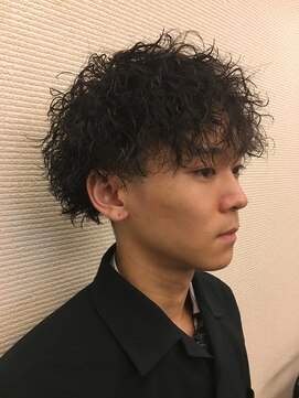 レイアンドアビオン(RAY&ABION) 【大人スタイル】ツーブロック マッシュ パーマ メンズ