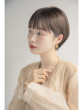 ミンクス 青山店(MINX) ナチュラルショートヘア マッシュショート 表参道