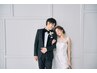 【スタジオ撮影】結婚式洋装前撮り全データ付き85000円!