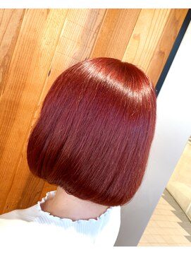 マドラス(MADRAS) 赤髪×ボブ