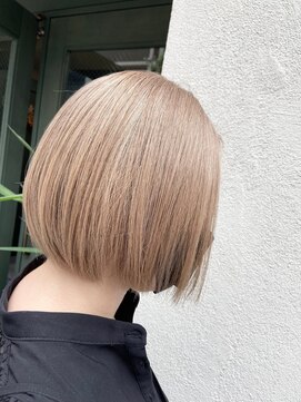 マーシュ(marshu) 【marshu OSAKA Style】ハイトーン×ボブ