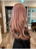ミルキーピンク&フェイスフレーミング