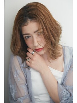 ジルトータルビューティーサロン 河内花園店 (JILL) 【FIGARO】無造作ウルフミディアム