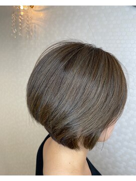 ヘアーアンドメイク ドレス(DRESS) 白髪ぼかしハイライト