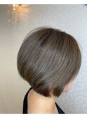 白髪ぼかしハイライト