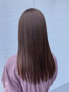 イングヘアー(ING HAIR)の写真/良草カラーはハーブ等の天然成分が髪の内部まで浸透し、お悩み《ボリューム・ハリ・コシ…》を解決に導く◎