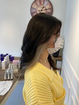 ティグルフォーヘア(TIGRE for hair) ホワイトインナー○