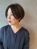 イトシテ&nbsp;ハイライトカラー×ハンサムショート【担当　ジン　トモヒト】