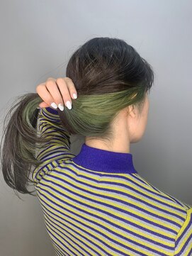 アッシュ 西葛西店(Ash) 韓国風インナーカラー