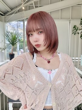 アクアオモテサンドウ(ACQUA omotesando) □ワンカールで可愛く♪ボブウルフカット！