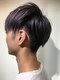 ディーヘアーデザイン(d.HAIR DESIGN)の写真/【全席半個室】全MENU炭酸泉使用☆眉カットや育毛促進・白髪抑制ケアまででき、学生～大人メンズまで大好評