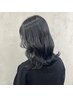 美容液カラー＋前髪カット＋ケアトリートメント【髪質改善を始めたい方限定】