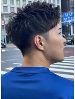 ヒロギンザ 仙台本店(HIRO GINZA)&nbsp;仙台　アップバングビジネススタイル　ツーブロック