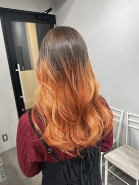 リグ 横浜(Lig.) グラデーションカラー/オレンジカラー/ブリーチ/ダブルカラー