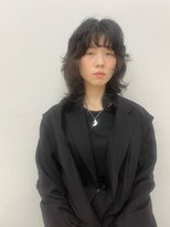 アトリエノエラ(Atelier Noella)&nbsp;暗髪ウルフパーマ【田村隆馬】