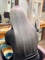 ロア 福岡天神本店(LORE) ダブルカラーベージュカラーケアブリーチカラーハイトーンカラー