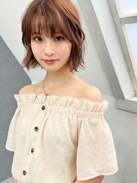 エミュー 大船店(emue) イメチェン/ホワイトブロンド/外ハネボブ/美髪/大船