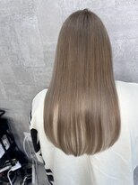 スキル 水戸(SKILL)&nbsp;髪質改善ストレート/ミルクティーカラー