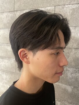 ニアウ 伊勢崎連取店(Niau) メンズマッシュウルフニュアンスパーマメンズパーマ