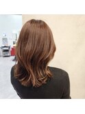 ミディアムレイヤーカット