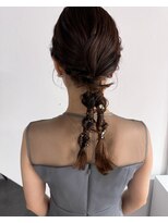 シアー(siar)&nbsp;ツインテールアレンジ　お呼ばれセット　結婚式セット