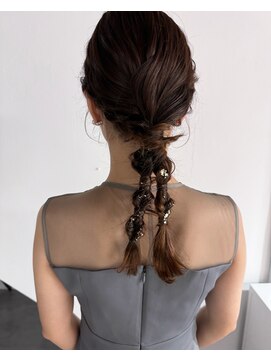 シアー(siar) ツインテールアレンジ　お呼ばれセット　結婚式セット