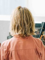 エクファ ヘア リゾート 大津 瀬田店(ex-fa hair resort)&nbsp;黒髪ボブルフネビージュ小顔ワンレンスペインカール