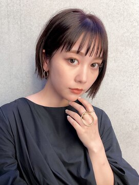 ヨー(Yoh-) 【ショートボブ/阿部達哉】ショートヘア/外ハネボブ/ボブ