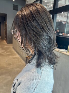 アイティーバイアルバム 下北沢店(IT by ALBUM) メルティカラー似合わせカットマロンベージュ_ba496321