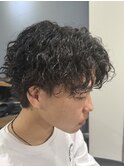 波巻き/スパイラル/ニュアンス/波巻きパーマ/シャドウパーマ