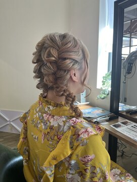 ふわふわツインヘアアレンジ/20代/30代/40代/50代/60代