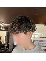 アルグラーテ (Arglarte)&nbsp;メッシュカラー/メンズパーマ/波巻きスパイラルパーマ