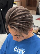 ミルクティーバレイヤージュ