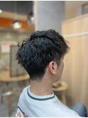 メンズ2ブロックスタイル！ツイスパ