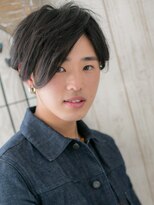 トニーアンドガイ メン 与野駅前店(TONI&GUY MEN) 20代30代斜めバング韓国ナチュラル重めショートj与野