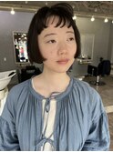 【seek菜月】オン眉ミニボブ【長野 松本】