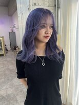 ラニヘアサロン(lani hair salon)&nbsp;ラベンダー/寒色系カラー/透け感カラー/パープルカラー/