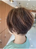 愛され大人丸みショートボブ20代30代40代50代