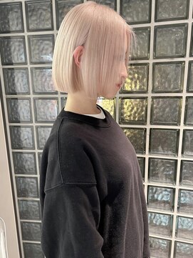 ペレ アネックス 大阪梅田茶屋町店(PELE ANNEX) くびれヘア/アプリコットオレンジ/ハイライトカラー/梅田