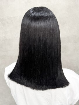 ルノン(LUNON) アプリコットオレンジくびれヘアハイライトカラー熊本